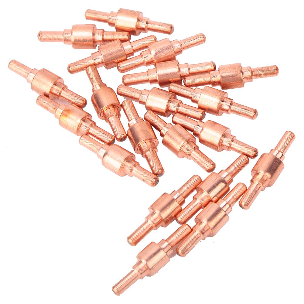 40pcs Cutter Consumables Electrode Nozzle Tip for PT31 LGK40 Torch