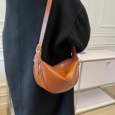 New Messenger Bag Women's 2025 New Trendy Dumpling Bag Lightweight Small Satchel Underarm Bag Casual Shoulder Messenger Bag