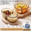 Sichun Aesthetic Heat-Resistant Glass Lunch Box Set