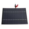 2.5W 5V Mini Solar Panel Poly Mini Solar Cell Panel Module DIY Solar Epoxy Panel Tiger Clip