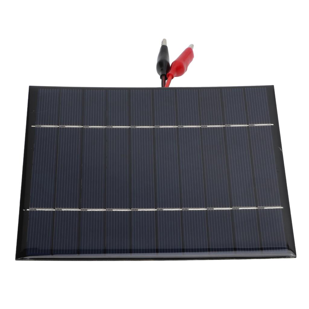 2.5W 5V Mini Solar Panel Poly Mini Solar Cell Panel Module DIY Solar Epoxy Panel Tiger Clip