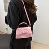 Chic 2024 Summer Simple Fashion Crossbody Bag Stylish Small Square Purse In Multiple Colors