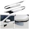 2 Pezzi ABS Cromato Sopracciglio Specchietto Retrovisore Laterale Copertura Cornice Decorativa Adesiva Lampada per Renault Koleos 2017 2018 2019 2020 2021 Acc