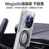 Phone Case OPPO Find N6 Rotating Stand Magnetic Plated Transparent Shockproof Hinge Protection