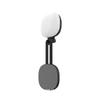 Magnetic Selfie Fill Light with Portable Makeup Mirror and Foldable LED for Photography