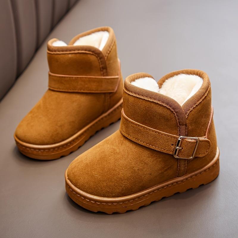 New Winter Boots for Boys and Girls Featuring Thickened Warmth Perfect for Snowy Conditions