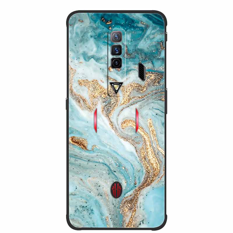 For ZTE Nubia Red Magic 7 Cases 7Pro Fashion Soft TPU Silicone Back Cover For Redmagic 7 Pro Phone Cases Shockproof Fundas 2022