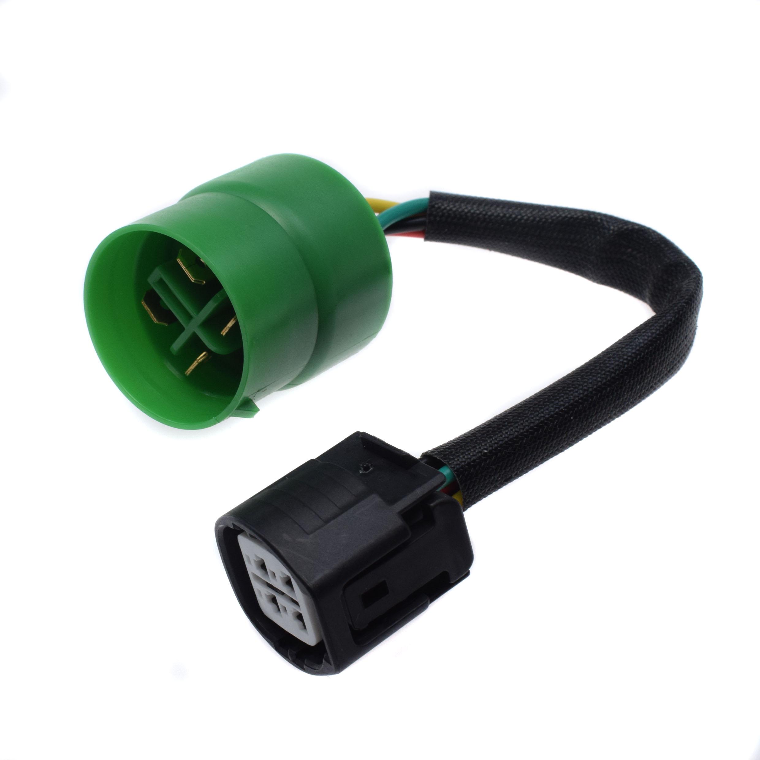 OBD0 OBD1 To OBD2 Alternator Adapter Jumper Connector Harness Plug For Acura Integra Honda Civic 1988 1989 1990 1991 1992-1995 зелёный