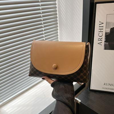 Bag New Women's Bag Retro Printing Premium Sense Mobile Phone Bag Women's Crossbody Bag Bag Support