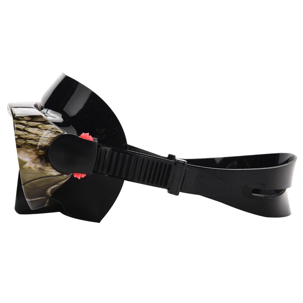 Yon Sub Snorkeling Goggles Eye Protector Air Tube Swimming Breathing Valve (Camo)