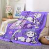 1pc HunterX Soft Comfortable Blanket Digital Print, All Season Multipurpose Knit Fabric Bedding, Office, Sofa Home Decor Blanket