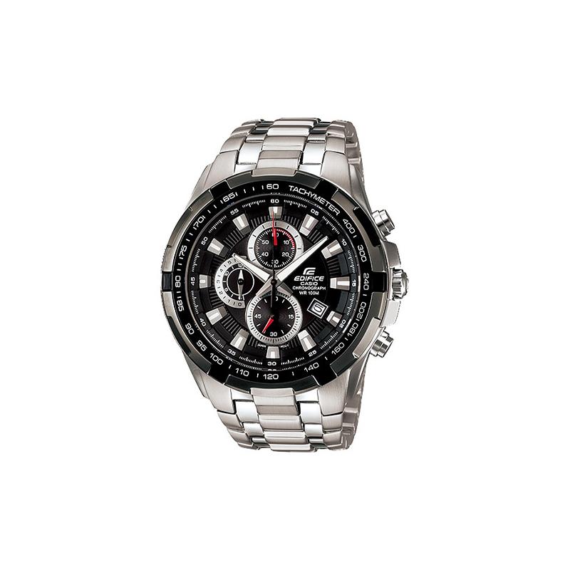 

Casio EDIFICE Series Classic Racing Chronograph Sports Waterproof Quartz Movement Stainless Steel Strap Japanese and Korean Watch Men s EF-539D-1A чёрный