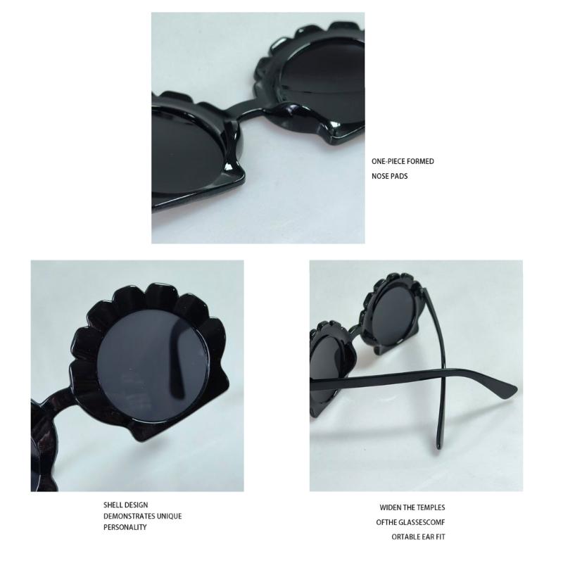 Stylish Sunglasses for Girls Boys Photo Props Travel Hip Hop Sunglasses Oversize Hip Hop Glasses Girls Boys Shades