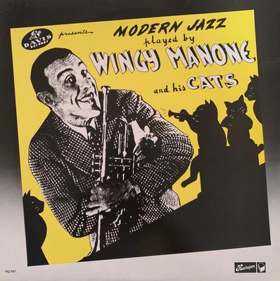 LP Record WINGY MANONE, WILL BRADLEY, WINGY M - Wingy Manone & Will Bradley HQ2037 Harlequin 1985 US Jazz Used