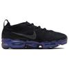Nike Air VaporMax 2023 Flyknit Czarne Iridescentne Damskie Sneakersy Metaliczno-Srebrne Wielokolorowe FD3148-001