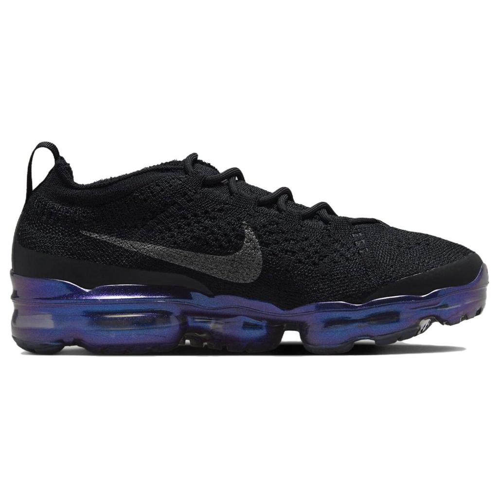 Nike Air VaporMax 2023 Flyknit Czarne Iridescentne Damskie Sneakersy Metaliczno-Srebrne Wielokolorowe FD3148-001