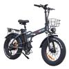 Drvetion AT20 750W Faltbares Elektrofahrrad mit Gepäckträger hinten, 48V10/15/20Ah, Hydraulische Scheibenbremsen, IP65, Doppelte Federung, Pendler- & Outdoor-E-Bike