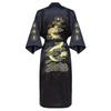 Ethnic Chinese Style Men's Clothing Men's Dalong Bathrobe Bathrobe Dragon Robe Tang Suit Pajamas Nightgown Home Service Embroidered Dalong