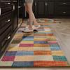 American Modern Kitchen Floor Mats Non-slip Anti-oil Wipable Washable Foot Mats Household Carpet Stain-resistant