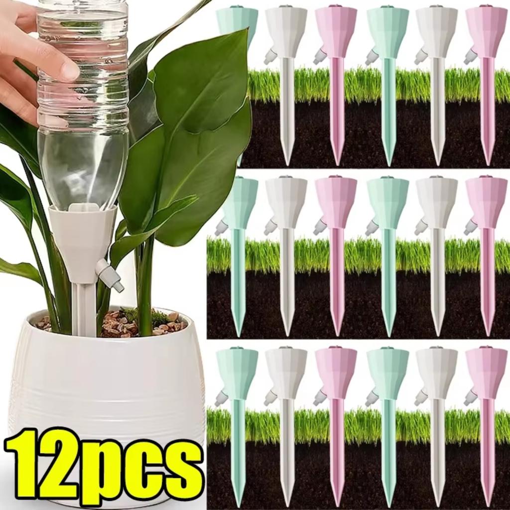 Indoor Outdoors Potted Garden Supplies Plants Irrigation System Adjustable Drip Irrigation System Automatic Self Watering Spikes
