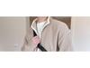 Men's Korean Thick Knit Cardigan Sweater - Versatile, Trendy, Loose-Fit Winter Coat