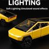 1:32 Pickup Hilux Toys Cars Models Alloy Diecast Wheel Pull Back Miniature Model with Light Sound Vehicles Toy Collect Souvenirs