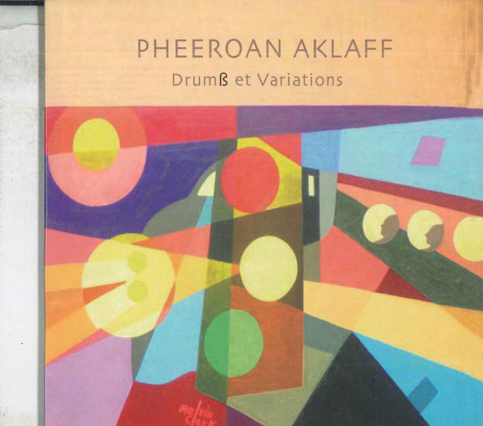 

CD PHEEROAN AKLAFF Drum Et Variations NONE MODERN MASTERS 1996 Japan Jazz Used
