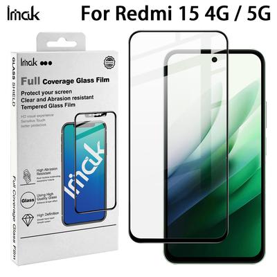Pro Redmi 15 4G 5G Sklo IMAK Plné pokrytí Tvrzené sklo Fólie Pro+ Série 169mm