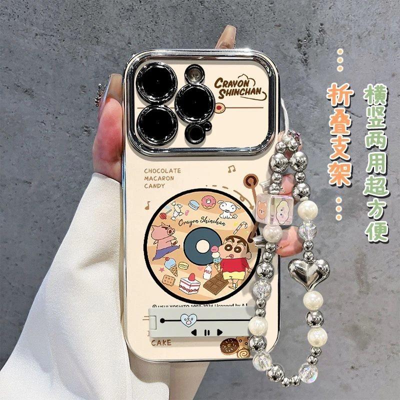 Electroplating window record small new apple 17 mobile phone case iPhone15/14 cartoon 13/12 new 16pro soft
