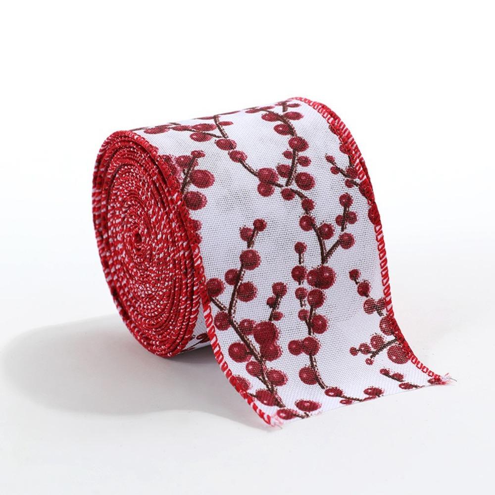 Weihnachtsgeschenk Weihnachtsband DIY Juteband Neues Stoffwirbelband