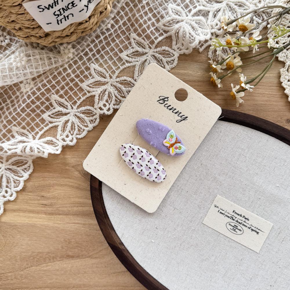 2pcs/set Cartoon Cute Hair Clips for Baby Girls Barrettes Hairgrips Sweet Girl Hairpins Headdress Hair Accessories Kids Headwear