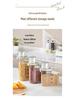 Airtight Cereal and Grain Storage Canister with Lid