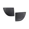 Automotive Door Speaker Cover Black Grille Plastic Replacement Easy Install Accessory for Sound System Enhancement