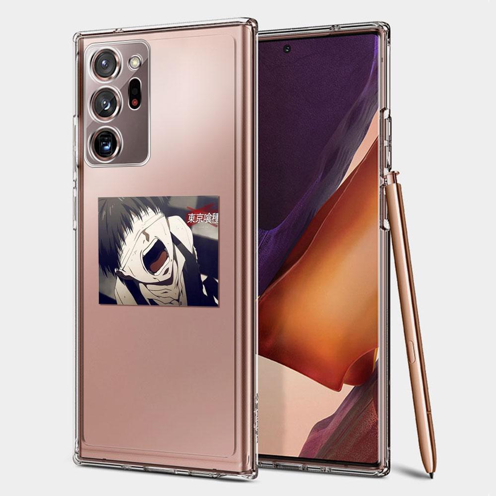 Anime Tokyo Ghoul Clear Case For Samsung Galaxy Note 10 Lite 20 Ultra 9 8 S21 Plus S20 FE S10 S9 S8 Silicone Shell Phone Cover