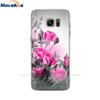 Custodia in Silicone Cartone Animato Per Samsung Galaxy S7 Custodie Cover Fiore Morbido TPU Custodia per Telefono Per Samsung S7 edge G930F G930FD G930W8 Funda