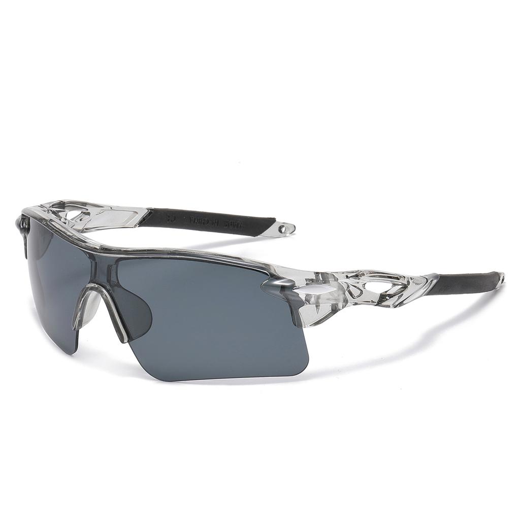 Cross Border New Sports Sunglasses European American Colorful Cycling Glasses Men's Women's Outdoor Windproof Fashion Trend