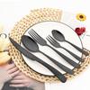 30Pcs Fashion Golden Dinnerware Set High Quality Stainless Steel Cutlery Set Dinner Knife Fork Silverware Flatware Set