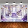 2D Castle Palace Staircase Backdrop Bridal Shower & Prom Photo Booth