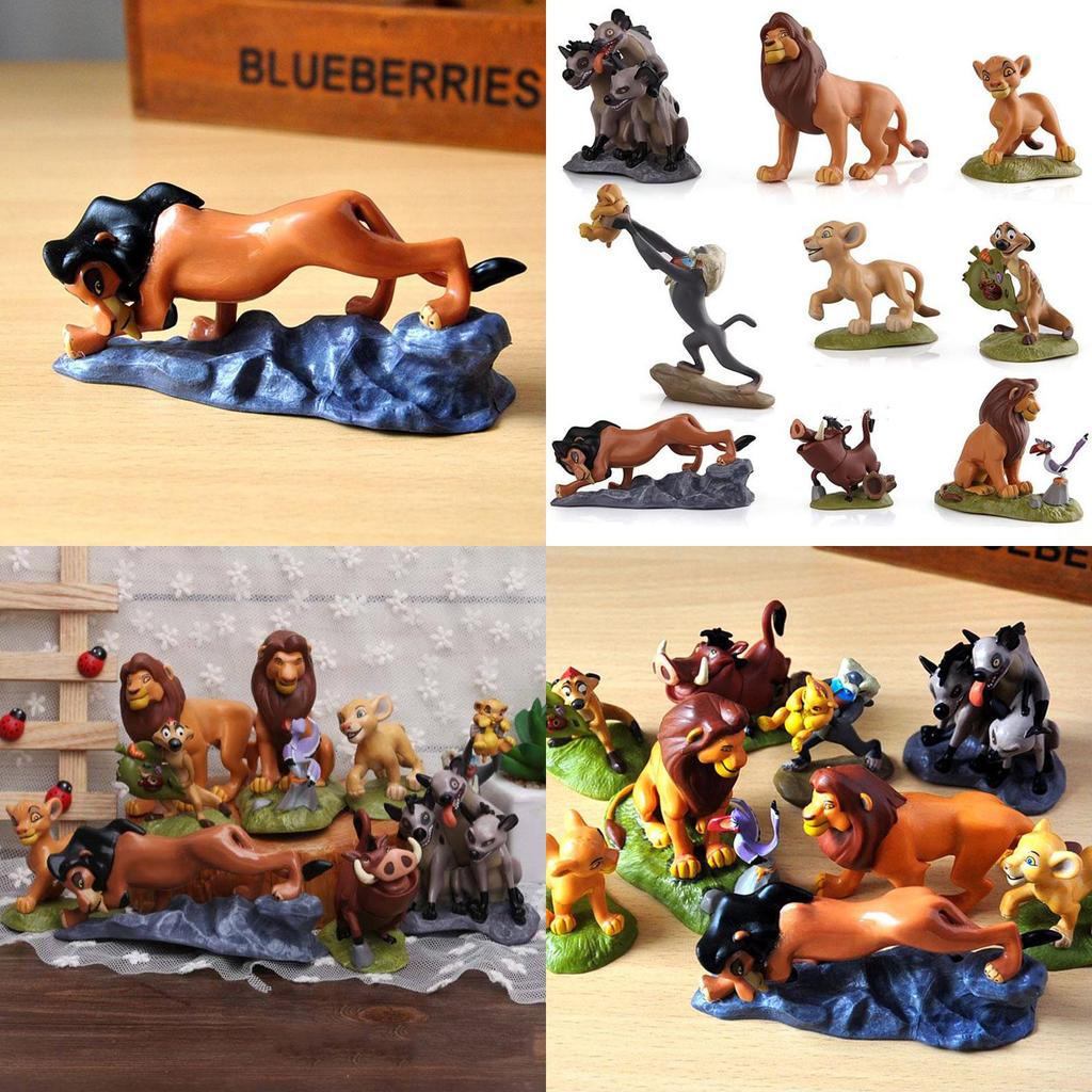 The Lion King Figures Collection Simba Toy Doll Set With Premium Quality Pvc Material