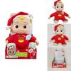 Delightful Christmas Cocomelon Pvc Doll Sing Music Box With Nine Kinds Of Music Jojo