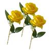 5pcs Simulated Rose Bouquet Artificial Flower Arrangement Vibrant Simulated Flower Bouquets No Withering Long-lasting Decor for Home