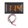 1.16" DC 1-111V Mini LED Display Digital Voltmeter Gauge Voltage Tester 1 Wires Volt Panel Meter Red/Blue/Green