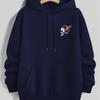 Happy Riding Letter Pattern Print Men'S Outdoor Clothing, Suitable for Outdoor, Travel Hoodies