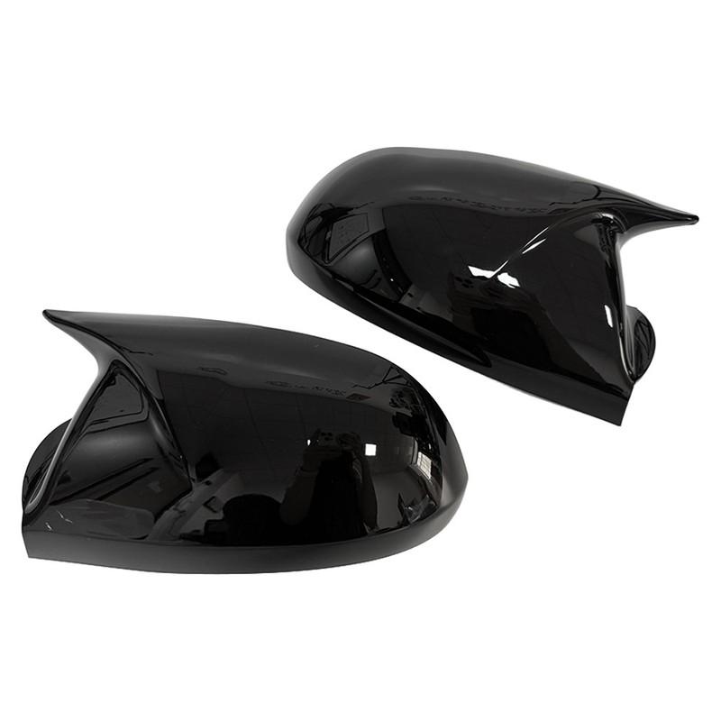 For Hyundai Elantra 2001 2002 2003 2004 2005 ABS Rearview Side Mirror Cover Wing Cap Exterior Door Housing Trim Adhesive Sticker