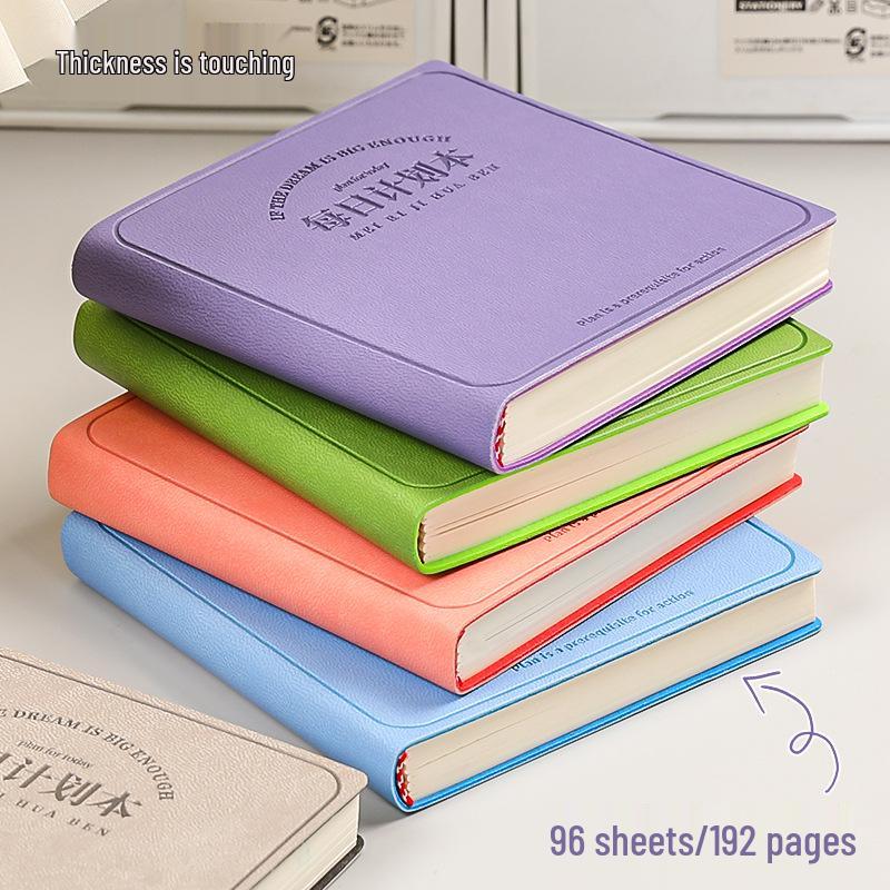 Kompakter Tagesplaner: Mini Notizbuch für Einstecktuch für effektives Zeitmanagement