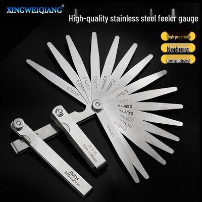 Stainless Steel Feeler Gauge, 100x17 & 100x14 Sizes, Various Specifications