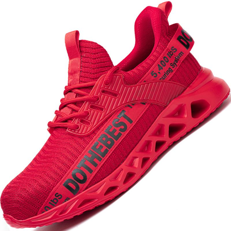 Fashion Plus Sise 36-48 Mens Safety Work Shoes Indestructible Anti-smash Sneakers Construction Shoes Steel Toe Breathable Security Boots