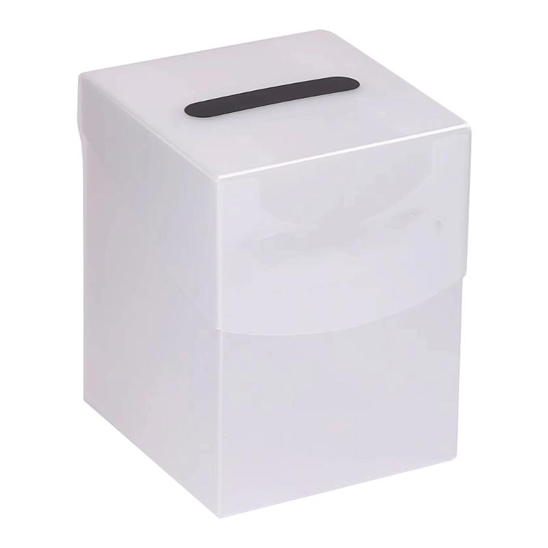 Надежный полипропиленовый контейнер для карт защищает ценные коллекции благодаря ударопрочной конструкции белый 539₽