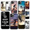 Осінній BMX Велосипед Екстремальний Спорт Чохол для Телефону для iPhone 17 Air 16 16e 15 12 11 13 14 Pro Max Apple Plus Coque