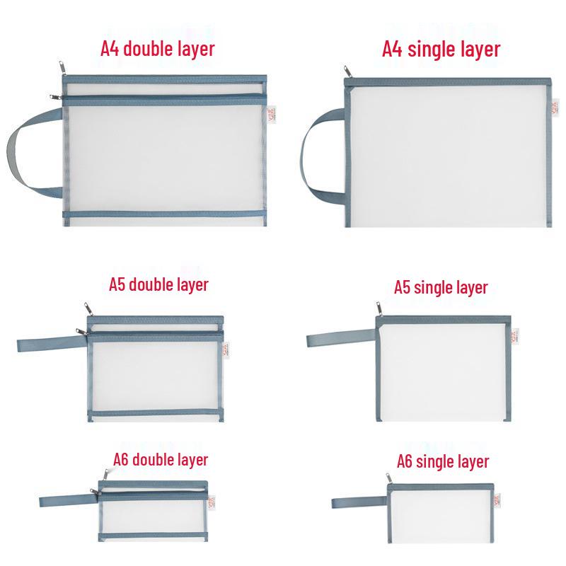 Morandi Multi-Size Storage & Organizing Bags for Documents and Stationery